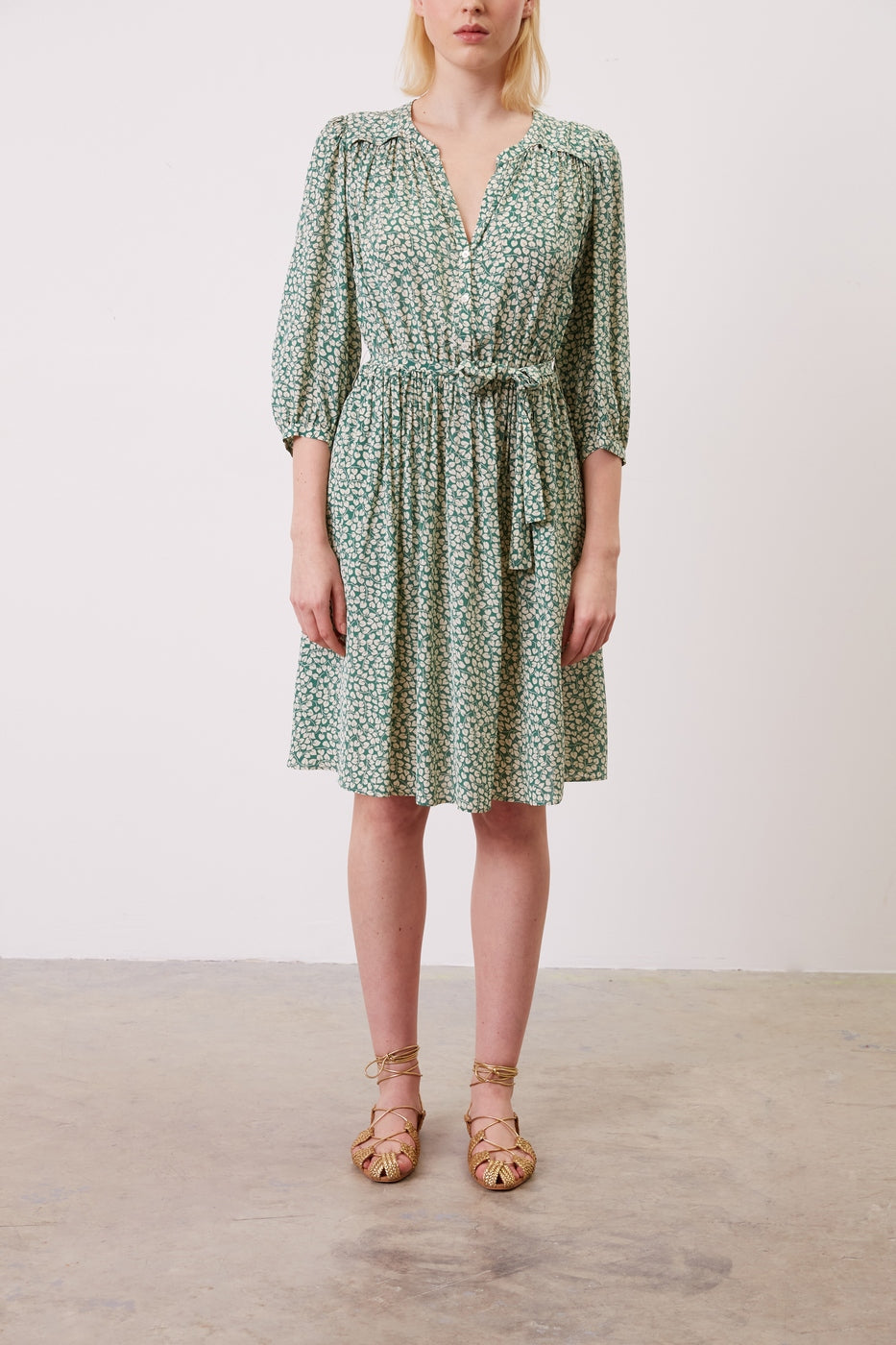 Robe Junon - Vert