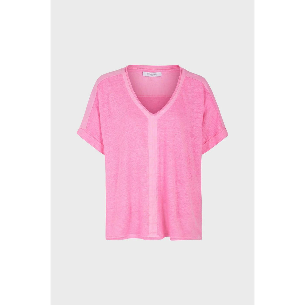 T-Shirt Agatha - Rose Vif