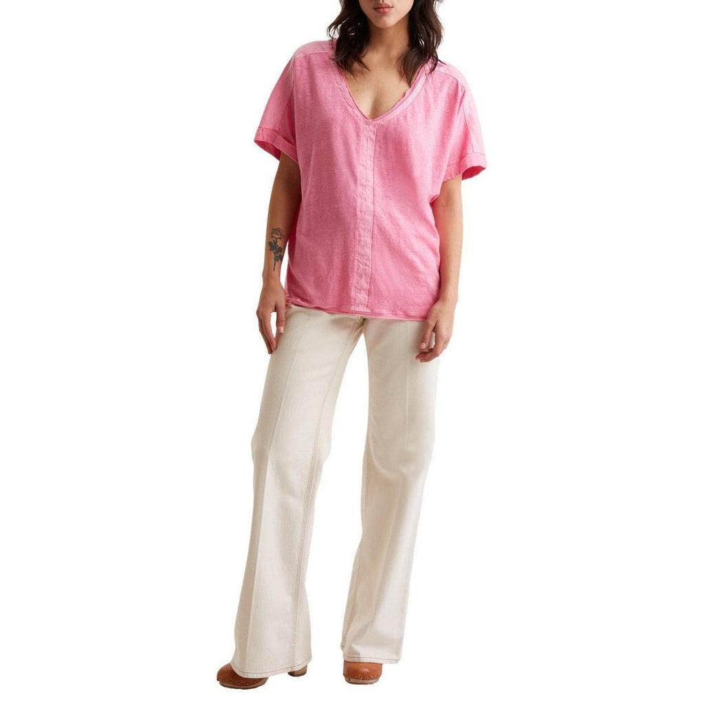 T-Shirt Agatha - Rose Vif