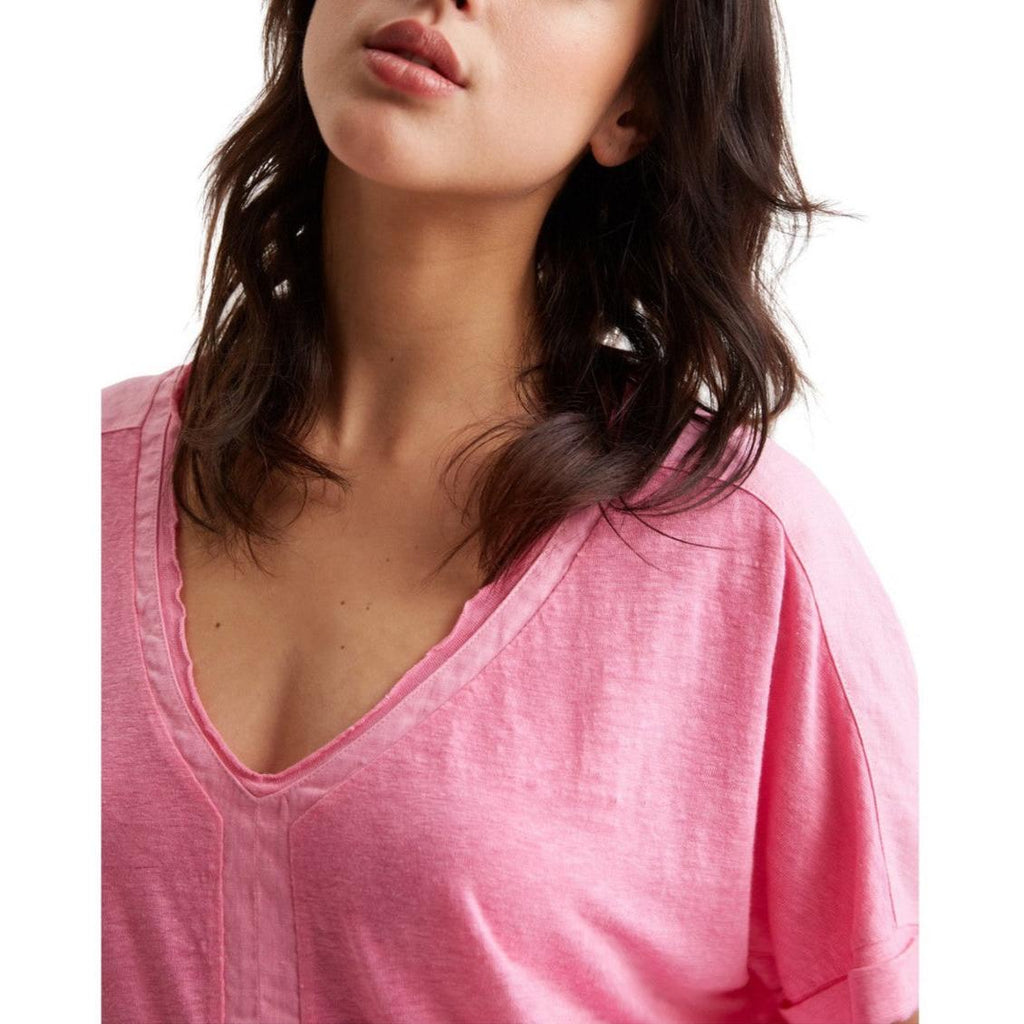 T-Shirt Agatha - Rose Vif