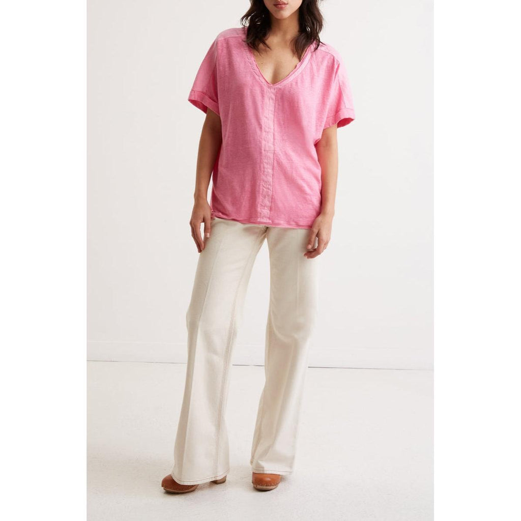T-Shirt Agatha - Rose Vif