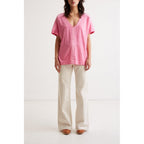 T-Shirt Agatha - Rose Vif