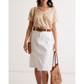 T-Shirt Airelle - Ocre