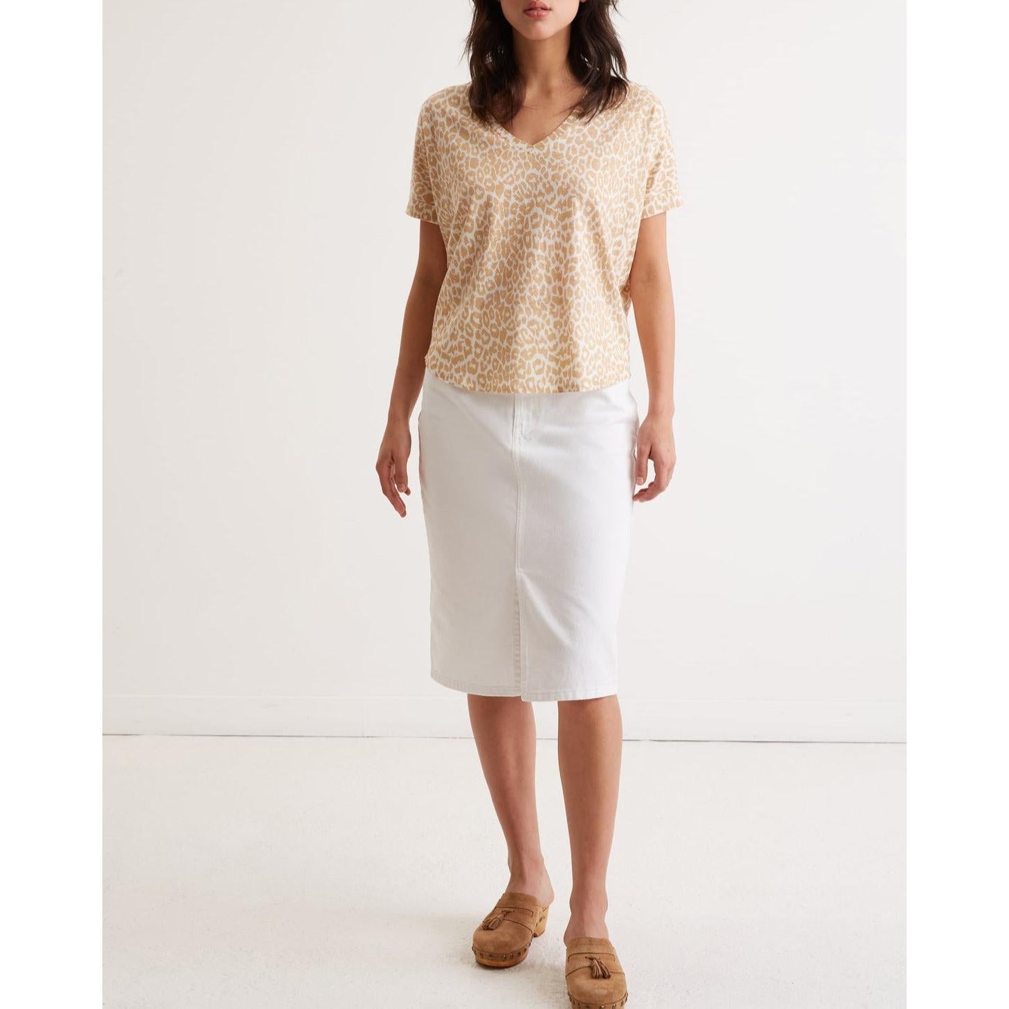T-Shirt Airelle - Ocre