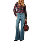 Chemisier - Top Cecile - Marine