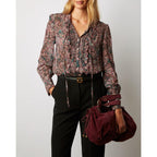 Chemisier - Top Cleo - Rose Vif