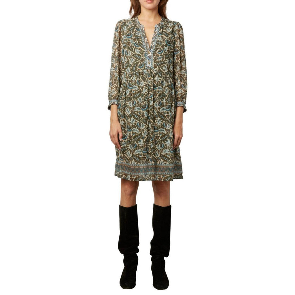 Robe Jelena - Vert Kaki