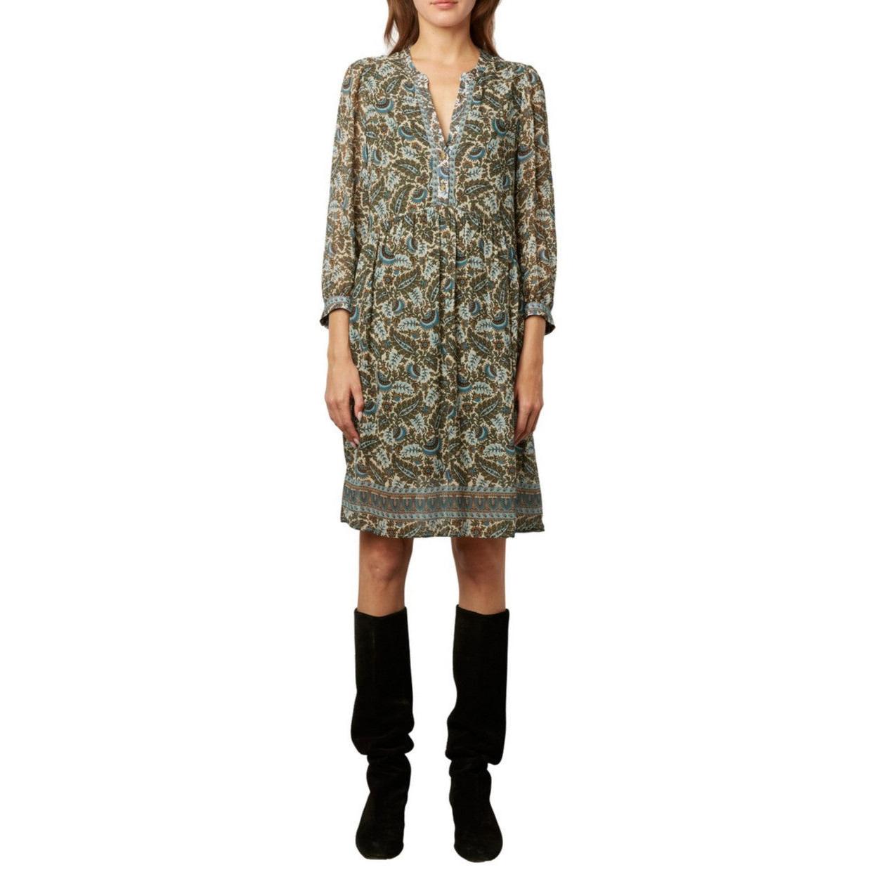 Robe Jelena - Vert Kaki