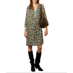 Robe Jelena - Vert Kaki