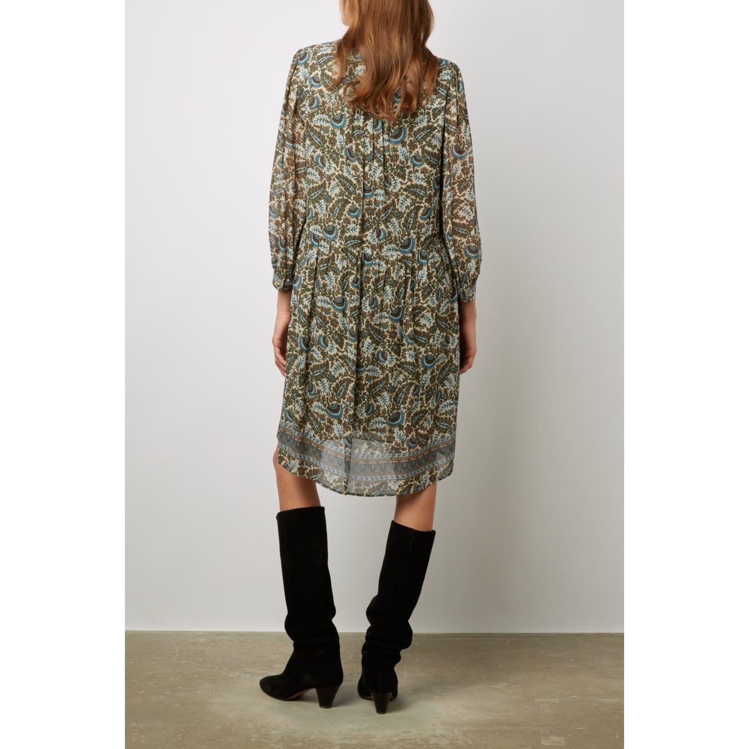 Robe Jelena - Vert Kaki