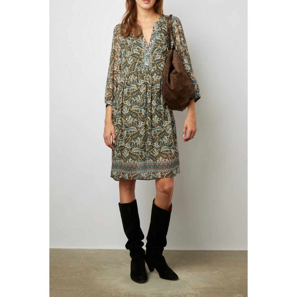 Robe Jelena - Vert Kaki