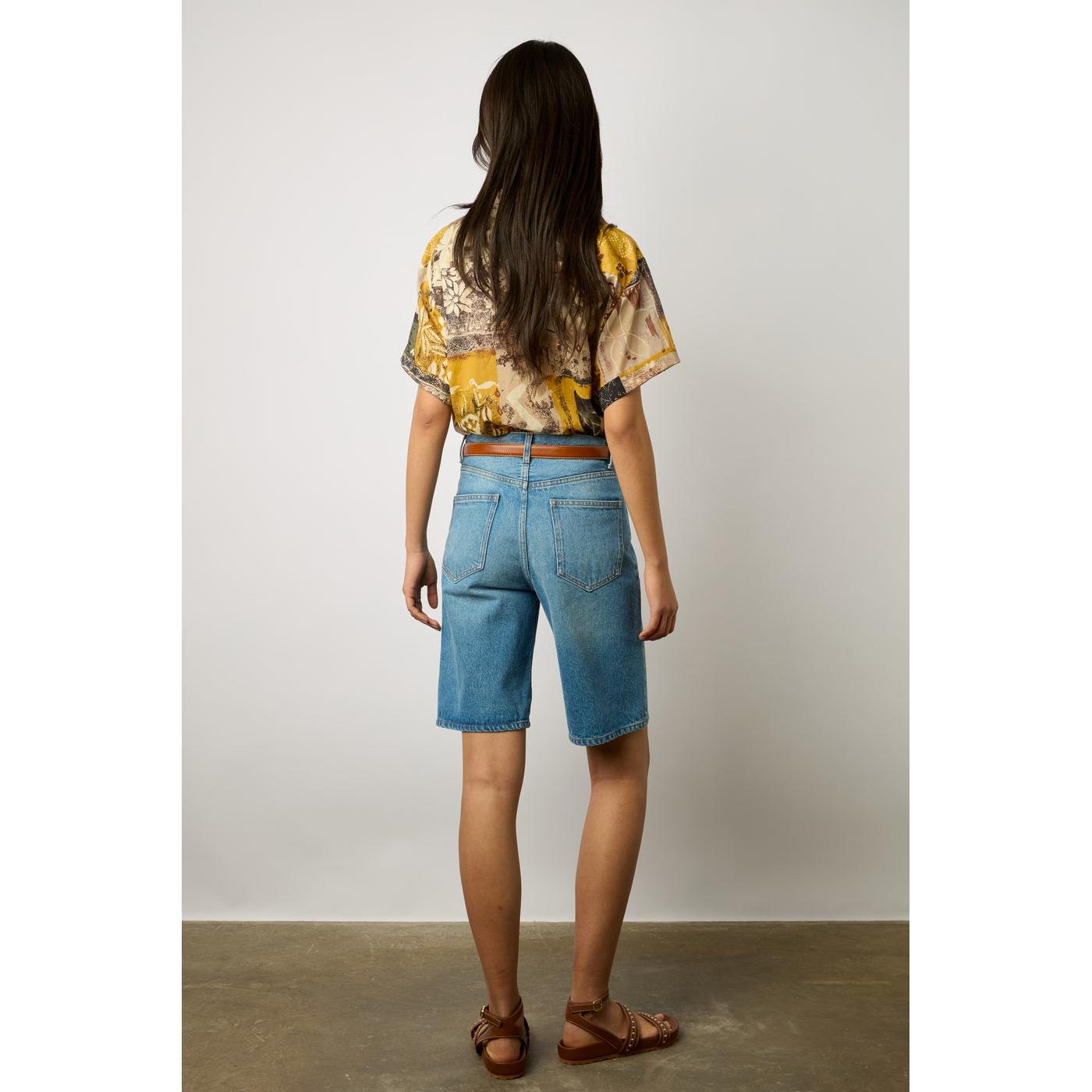 Chemisier - Top Nerea - Ocre