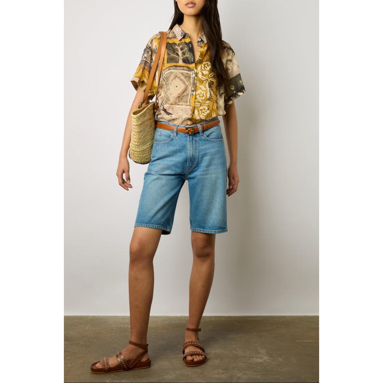 Chemisier - Top Nerea - Ocre