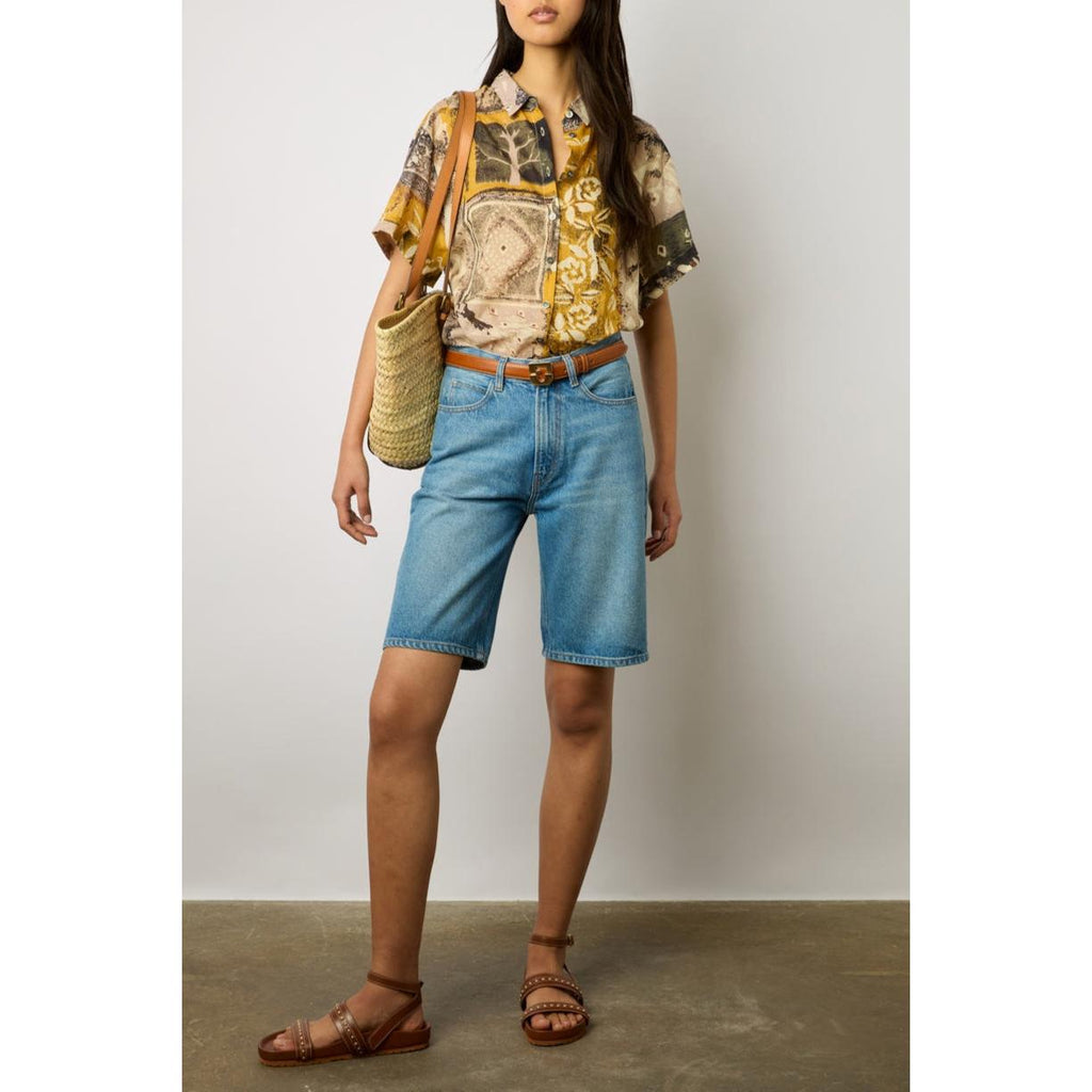 Chemisier - Top Nerea - Ocre