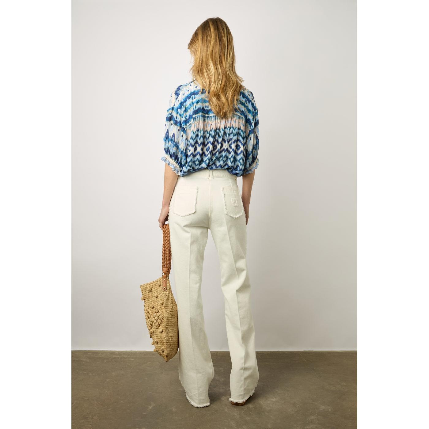 Chemisier - Top Aniella - Indigo