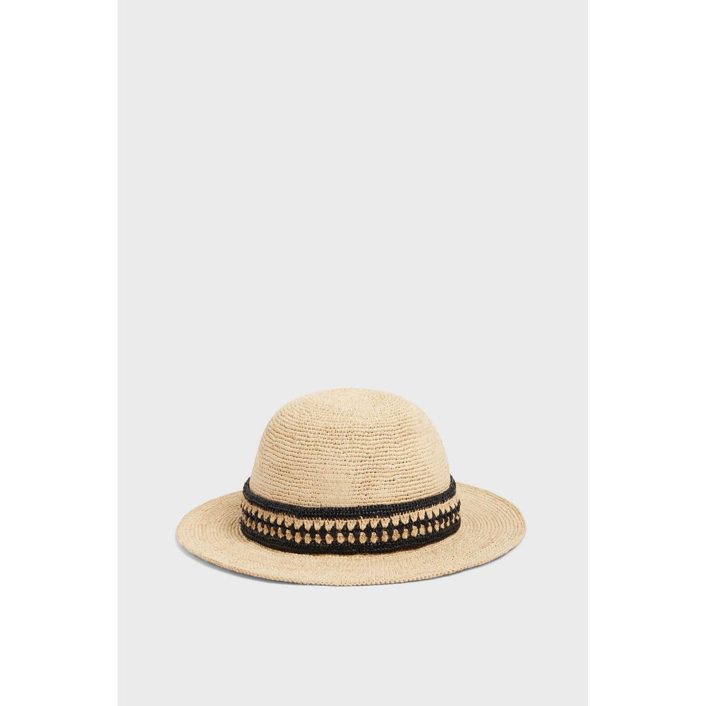 Chapeau - Bonnet Elya - Ficelle/Noir