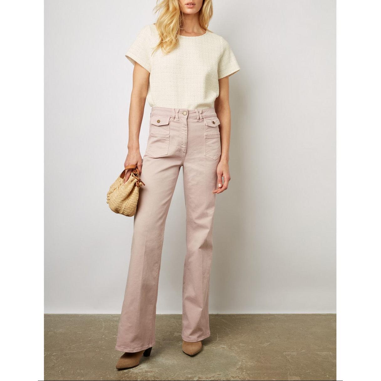 Pantalon Jean Anna - Parme