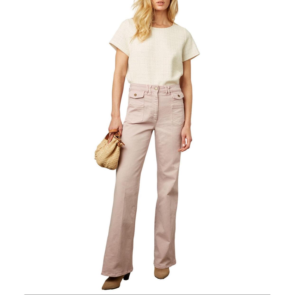 Pantalon Jean Anna - Parme