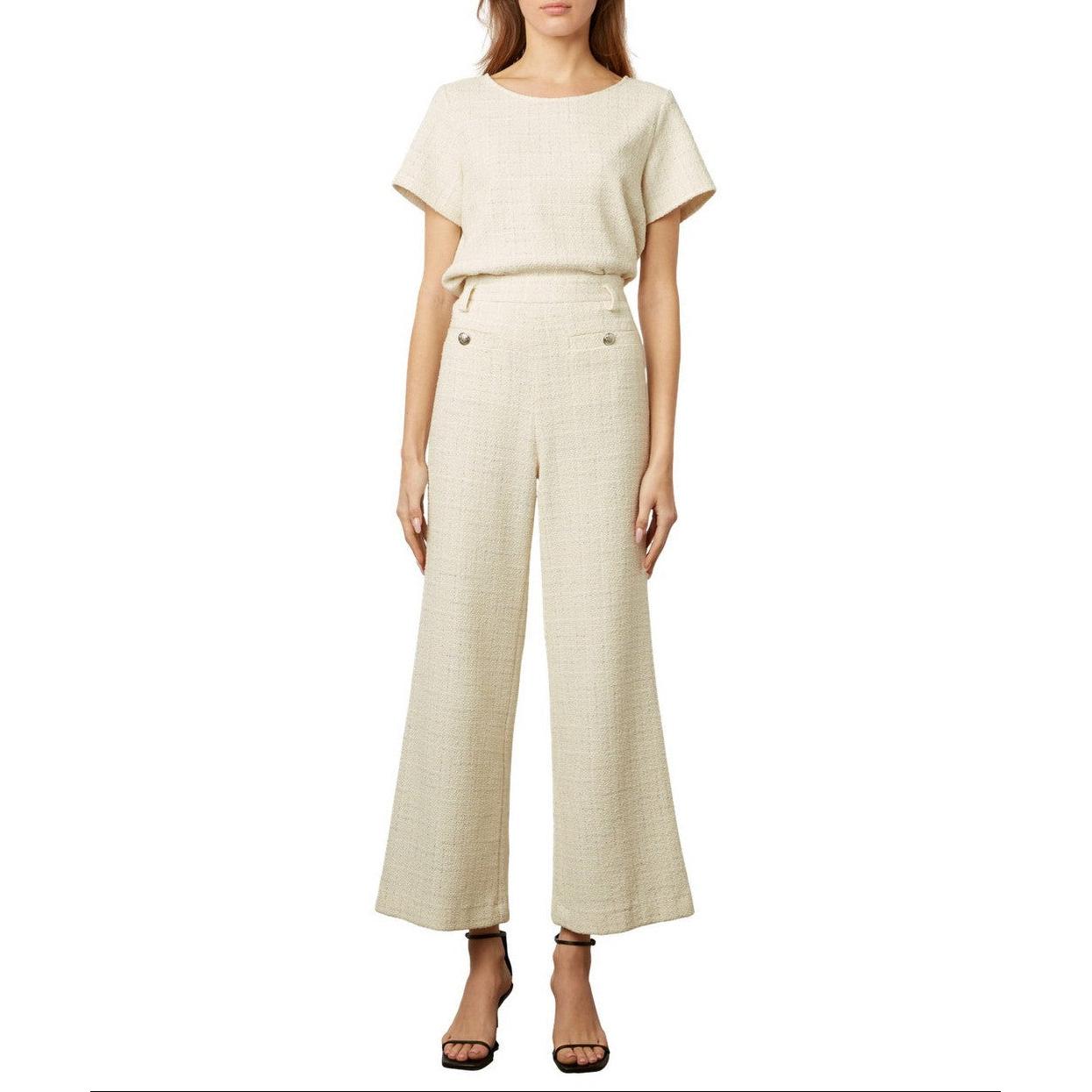Pantalon - Combi - Short Callie - Ecru