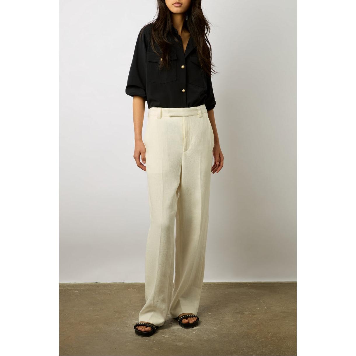 Pantalon - Combi - Short Cyndelle - Ecru