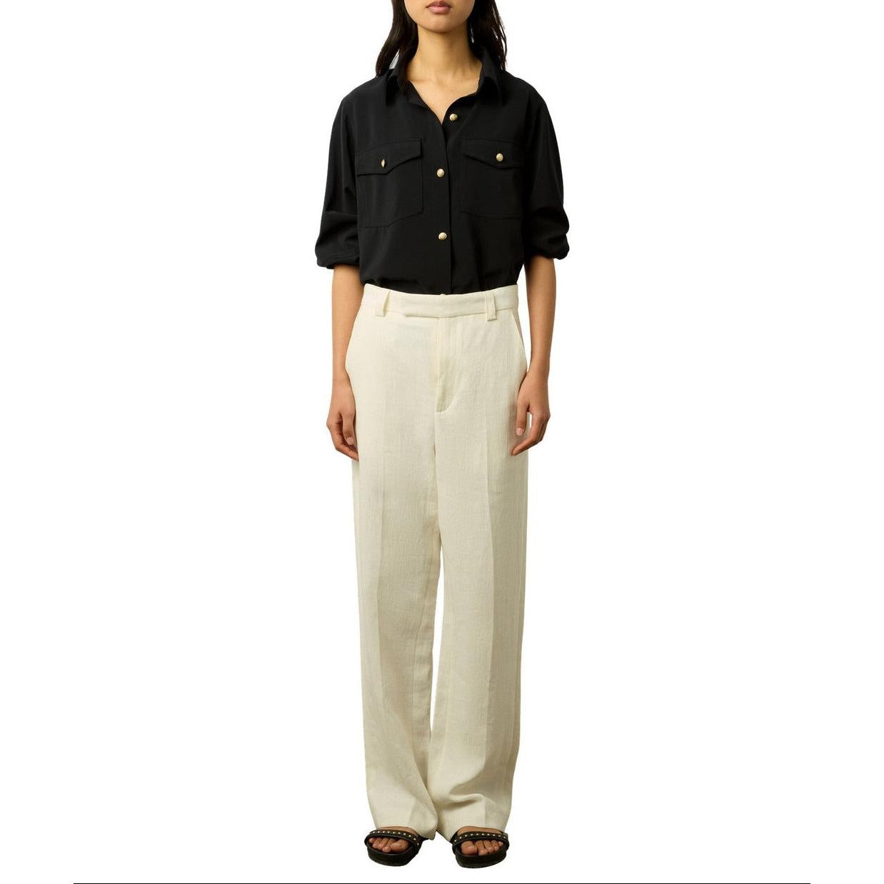 Pantalon - Combi - Short Cyndelle - Ecru