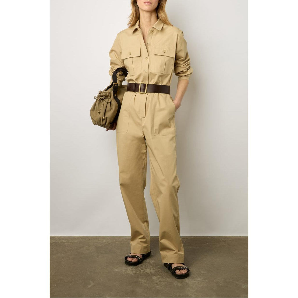 Pantalon - Combi - Short Claudie - Sable