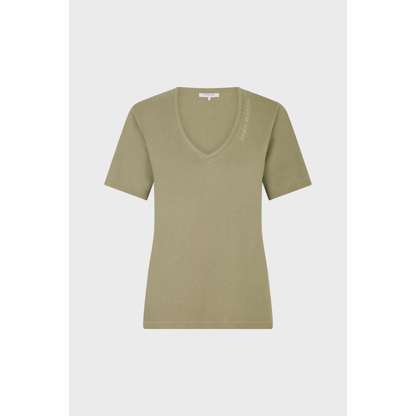 T-Shirt Maurine - Vert Kaki