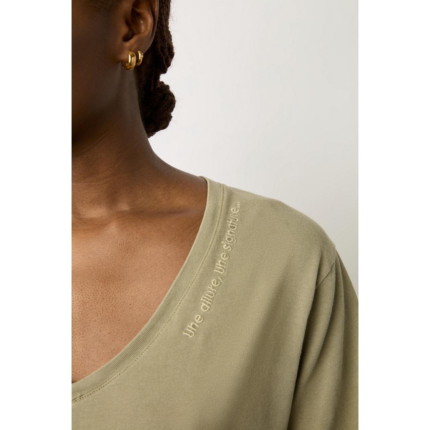 T-Shirt Maurine - Vert Kaki