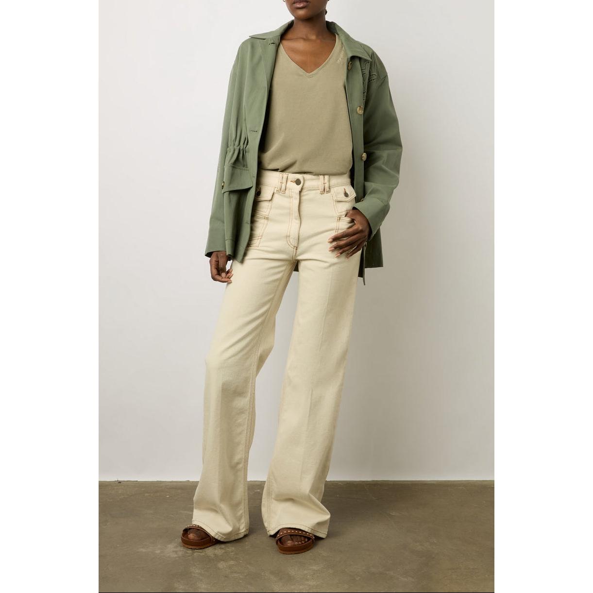 T-Shirt Maurine - Vert Kaki
