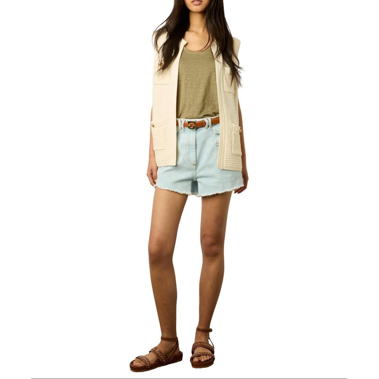 Pull - Gilet Lizzie - Ecru