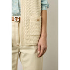 Pull - Gilet Lizzie - Ecru