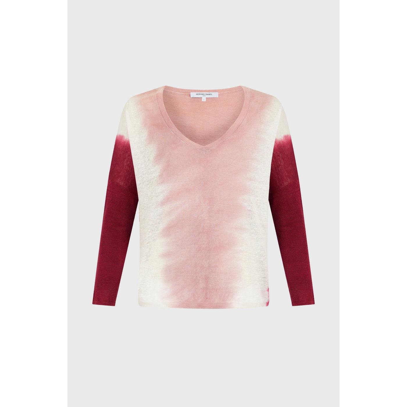 Pull - Gilet Lamy - Rose Vif