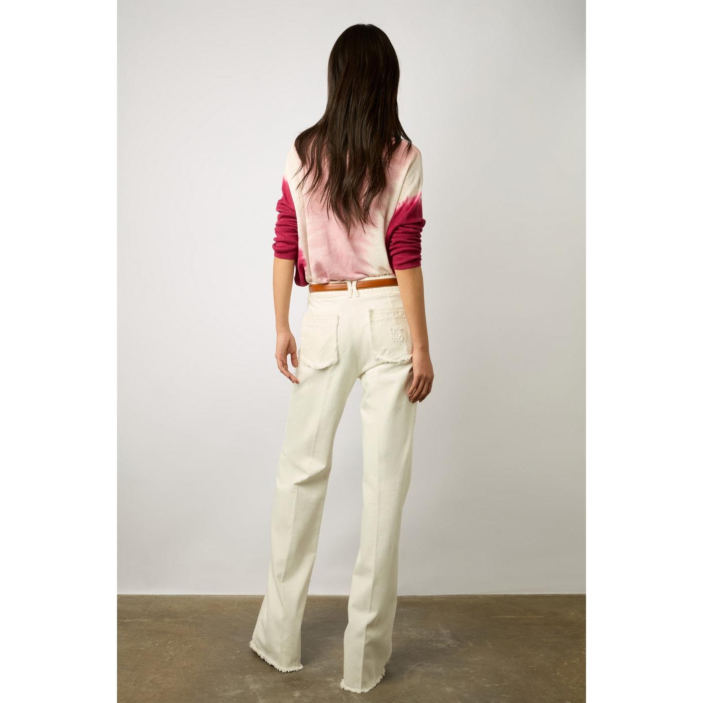 Pull - Gilet Lamy - Rose Vif
