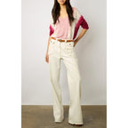 Pull - Gilet Lamy - Rose Vif