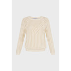Pull - Gilet Leana - Ecru