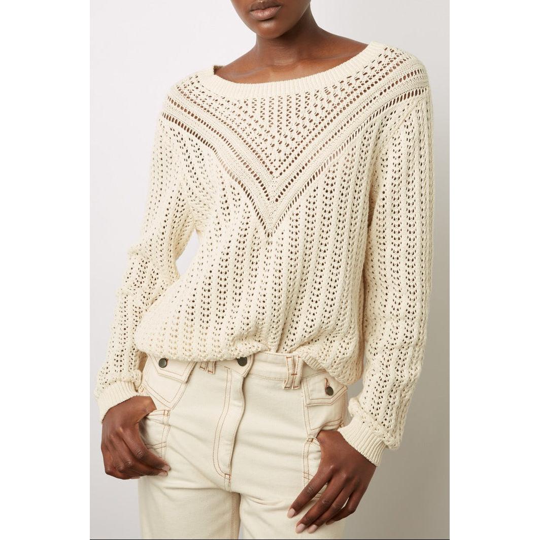 Pull - Gilet Leana - Ecru