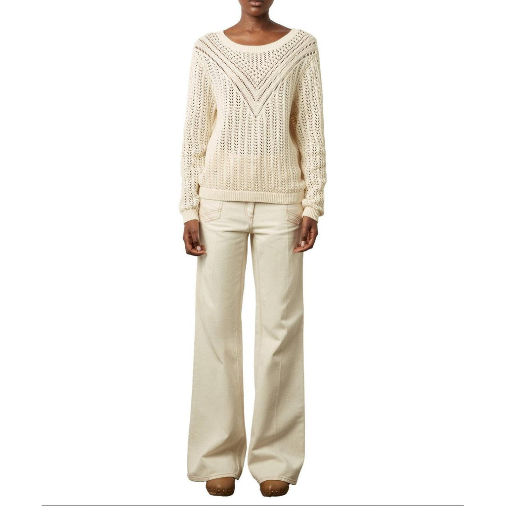 Pull - Gilet Leana - Ecru
