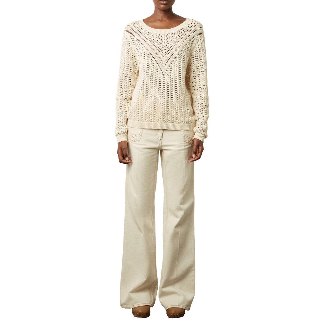 Pull - Gilet Leana - Ecru