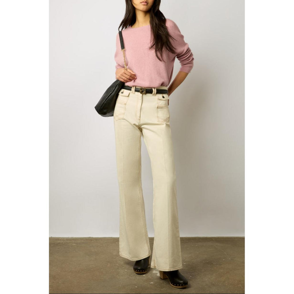 Pull - Gilet Laurrea - Rose Clair