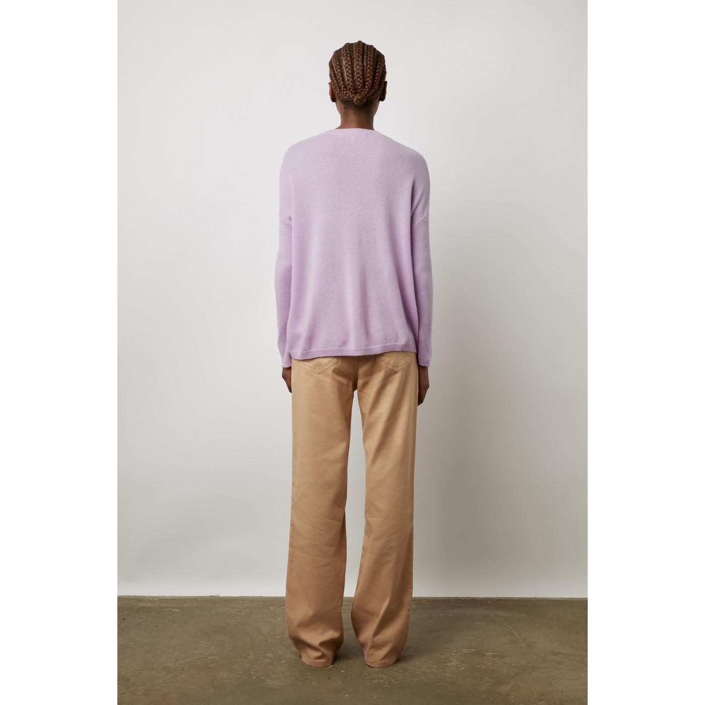 Pull - Gilet Laurrea - Lilas