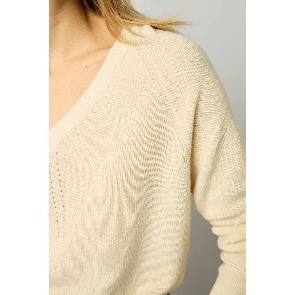 Pull - Gilet Lorie - Ecru