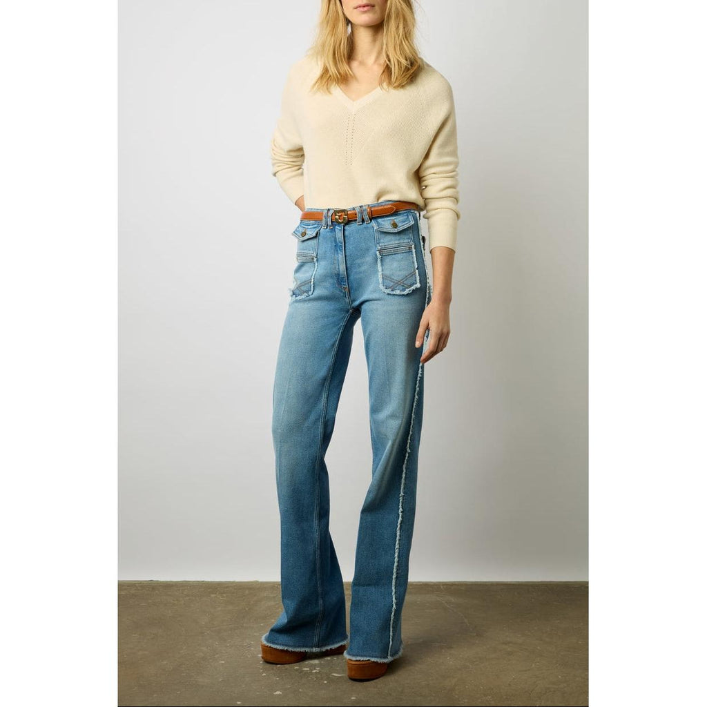 Pull - Gilet Lorie - Ecru
