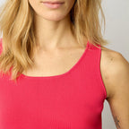 Pull - Gilet Lara - Rose Vif