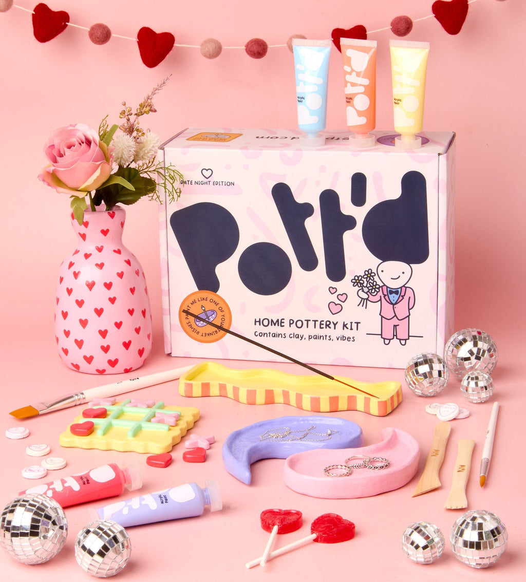 Kit Poterie Pour Soirée Romantique
