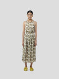 Jupe Orso In Lustruous Oyster Print