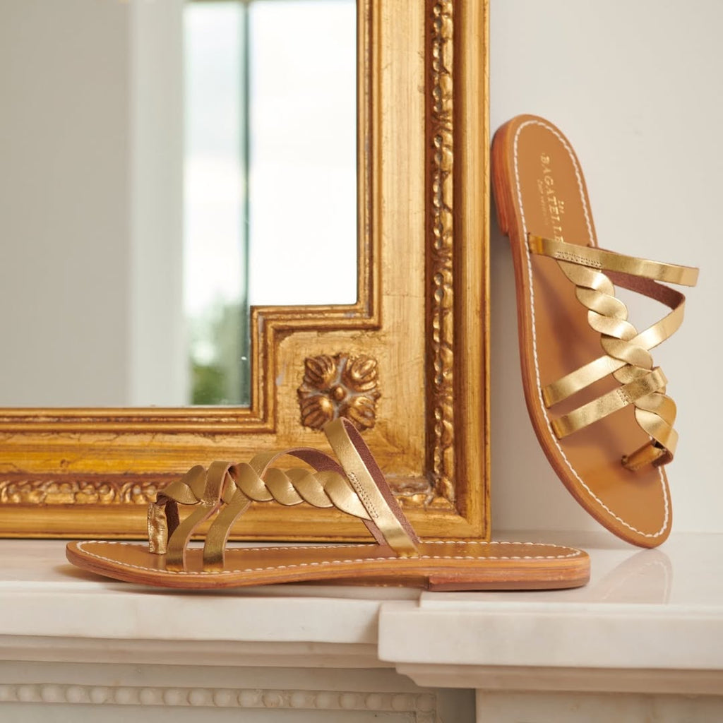 Mules Orense - Dark Gold