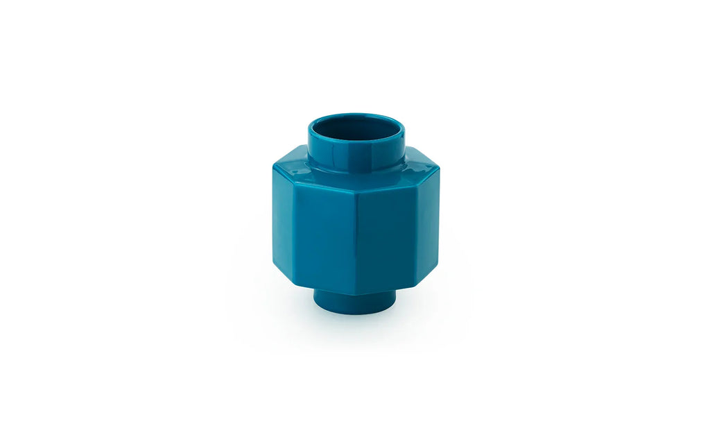Deko Object - Hexagon - Petrol Blue