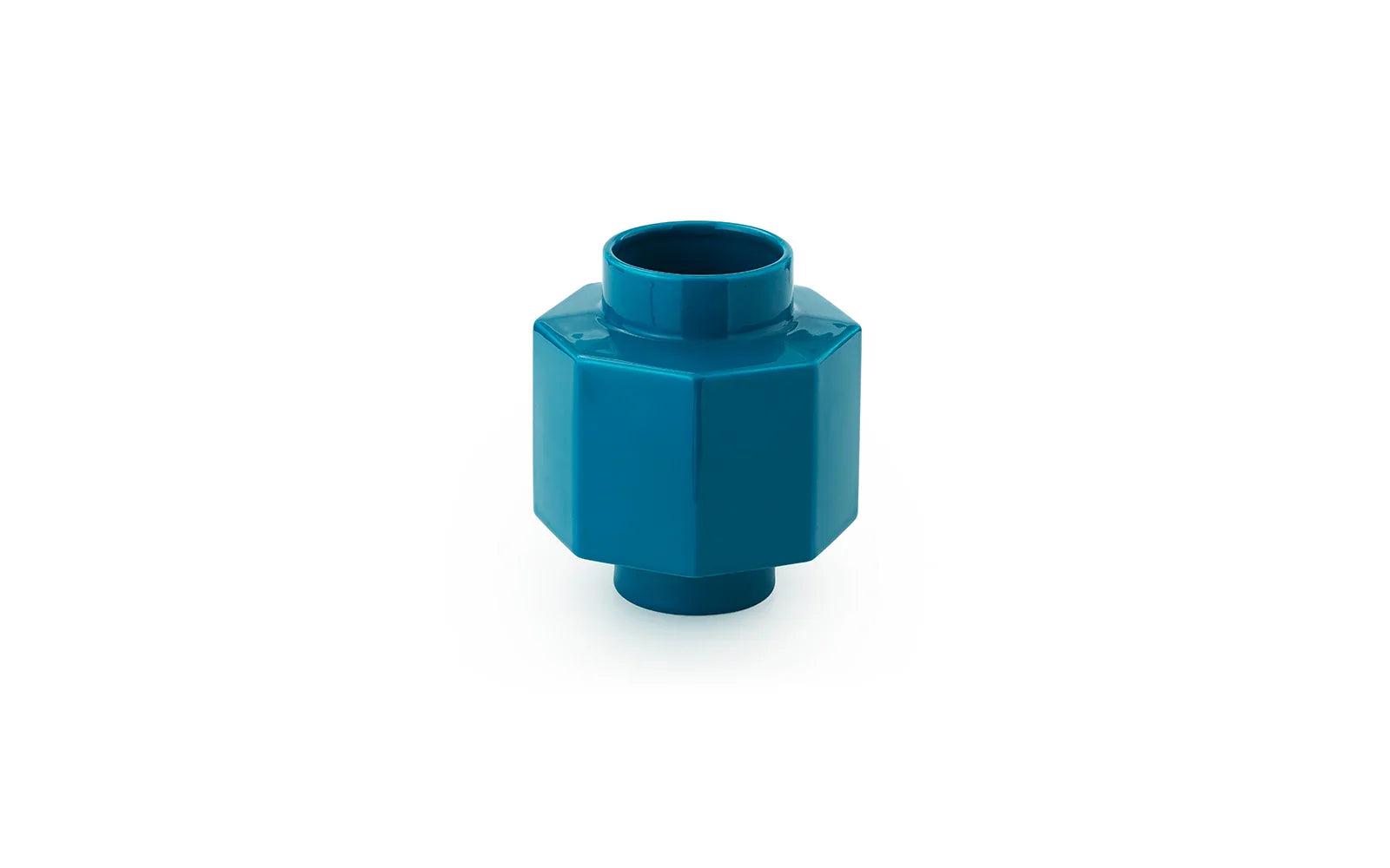 Deko Object - Hexagon - Petrol Blue
