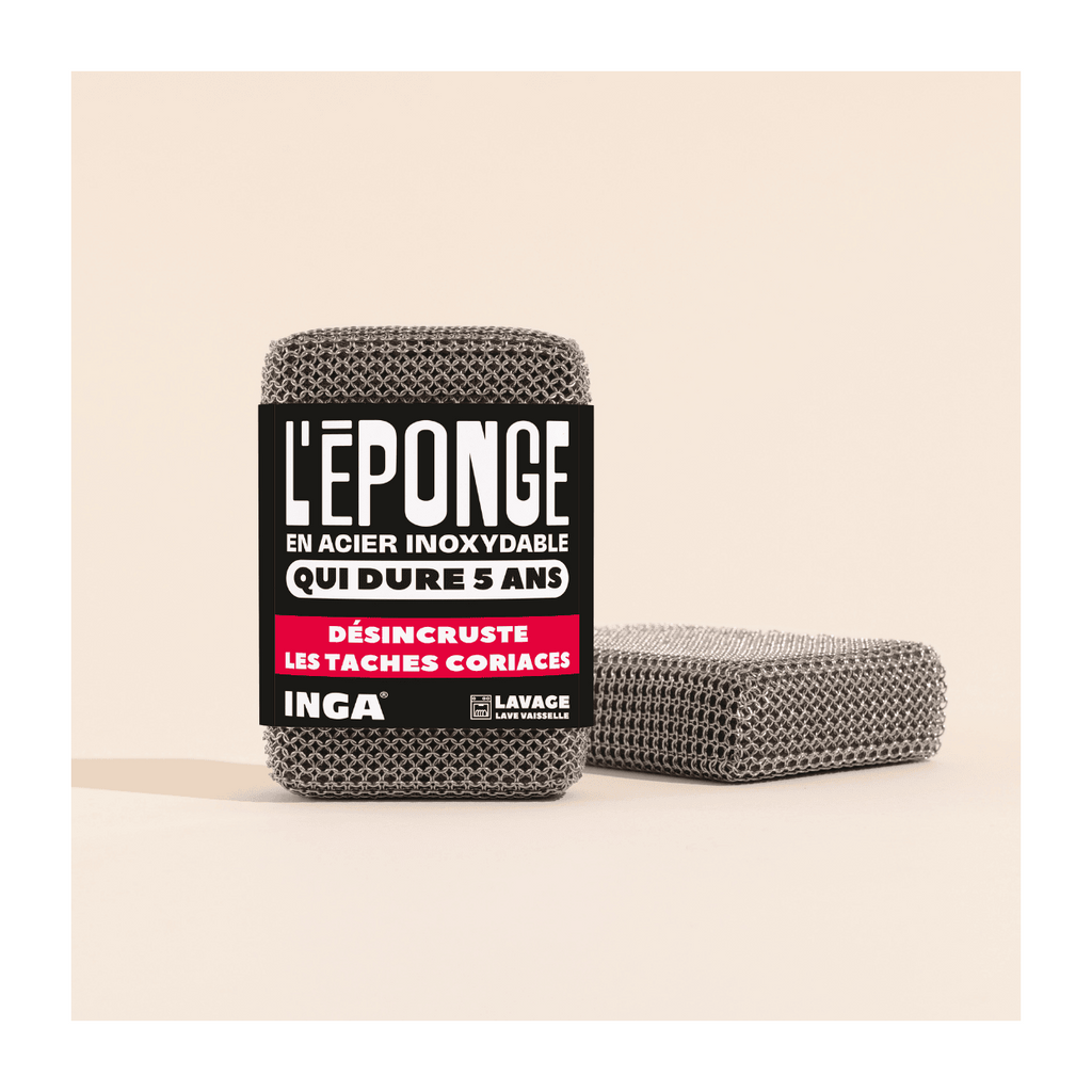 L'Éponge En Acier Inoxydable