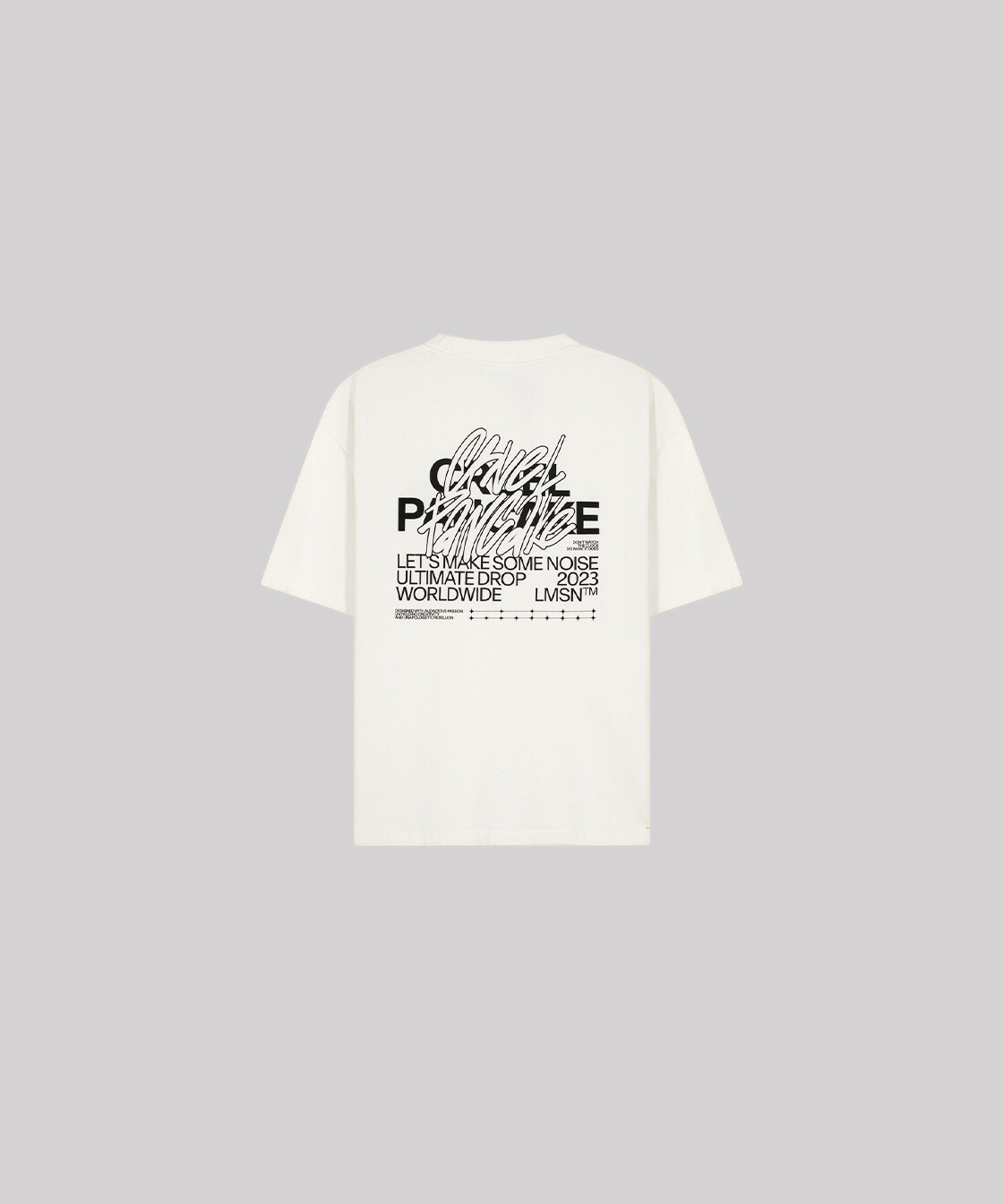 T-Shirt Blanc Cassé
